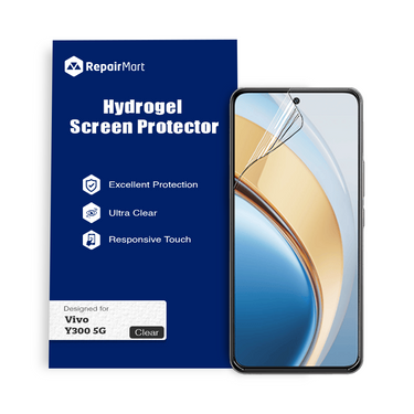 Vivo Y300 Compatible Premium Hydrogel Screen Protector With Full Coverage Ultra HD